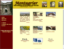 Tablet Screenshot of montagrier.net